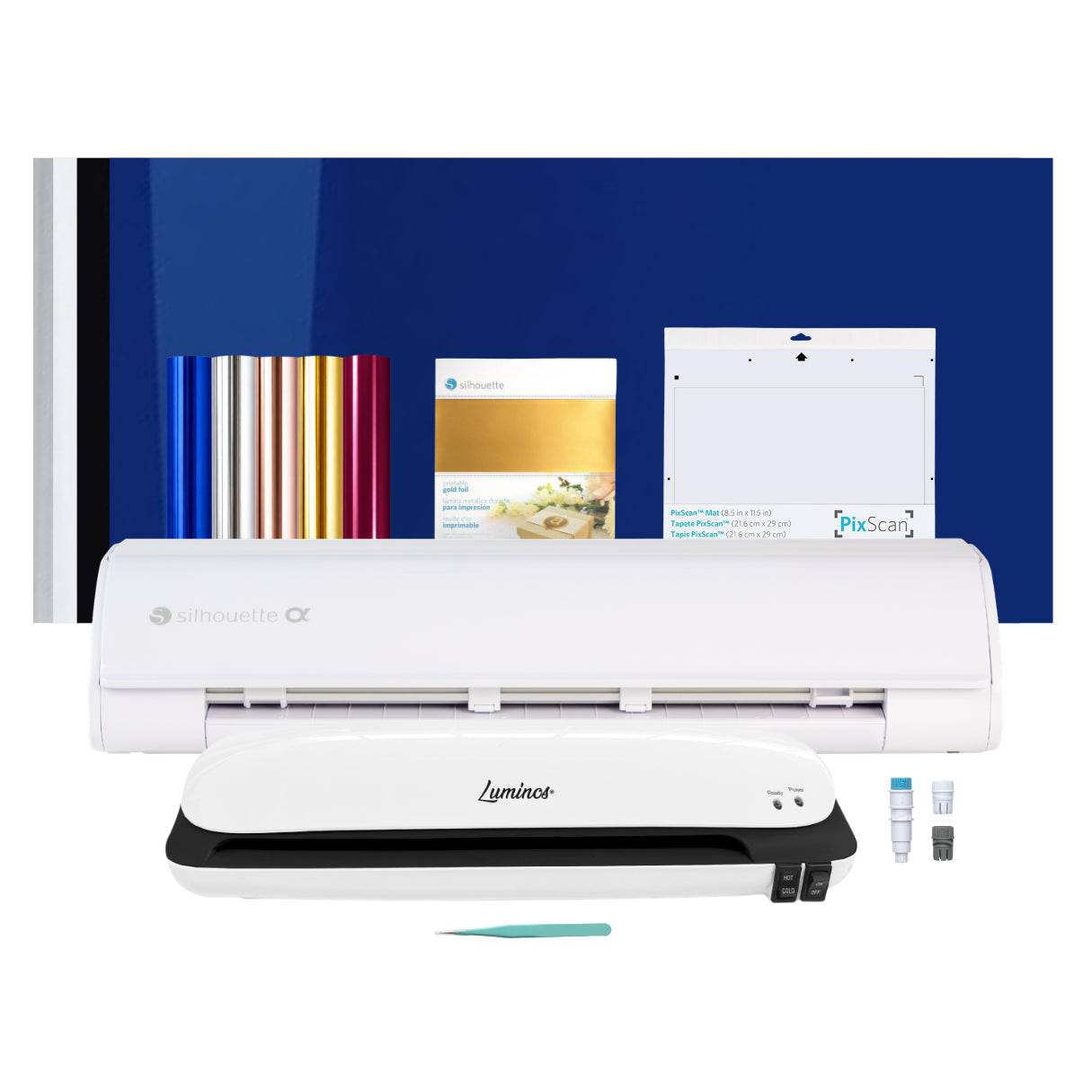 Paquete Hot Stamping con Silhouette Cameo 5 ALPHA/ALFA