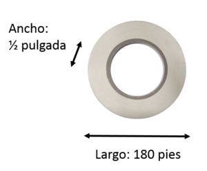 Foam Tape Doble Cara 1.6 mm x 25.4 mm