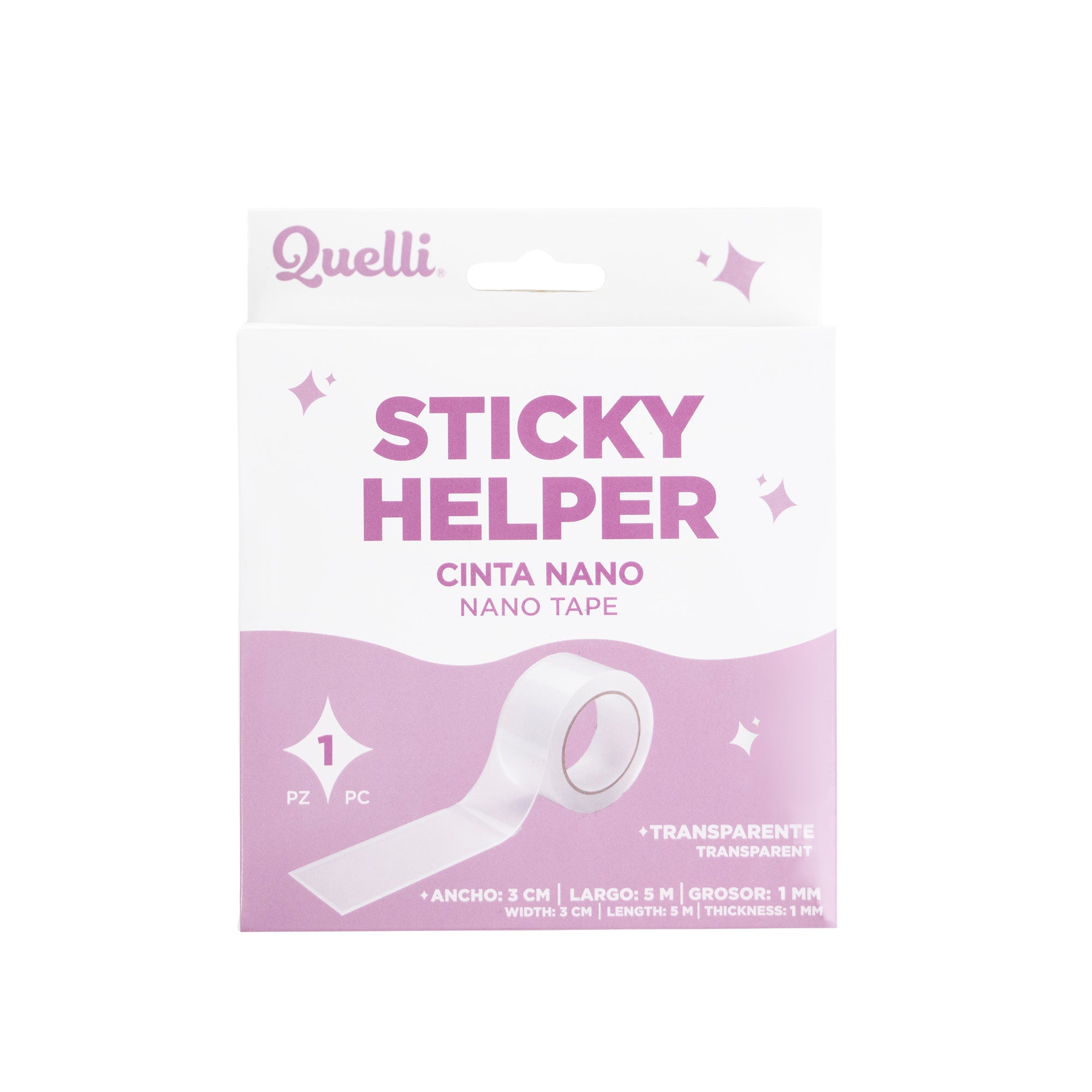 Sticky tape 3 cm x 5 mts Quelli