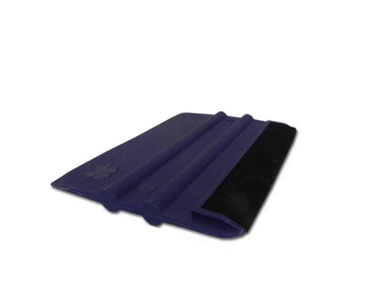 Squeegee azul con fieltro sintético