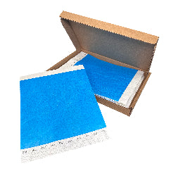 Pulseras de papel Tyvek desechable Azul Neón 3/4" x 10"