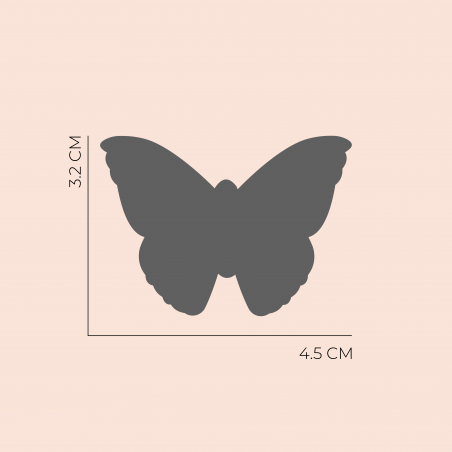 Perforadora Papel y Foamy Mariposa 2" Quelli