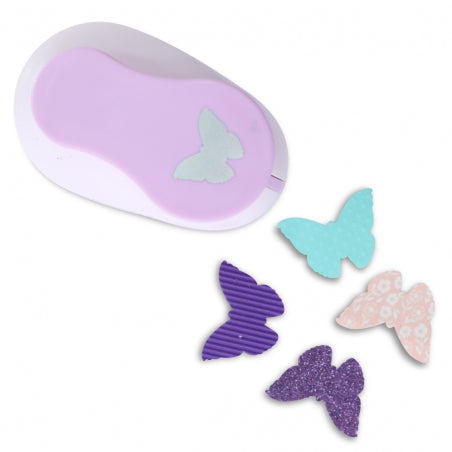 Perforadora Papel y Foamy Mariposa 2" Quelli