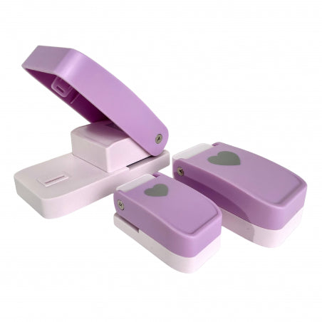 SET PERFORADORAS CORAZONES 3 PZAS QUELL
