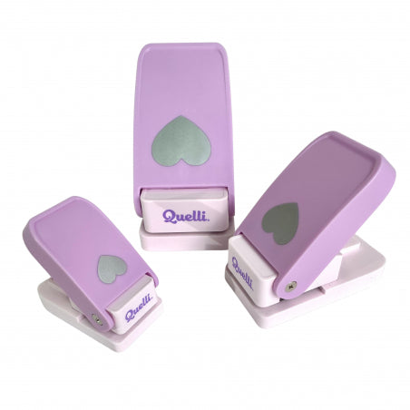 SET PERFORADORAS CORAZONES 3 PZAS QUELL