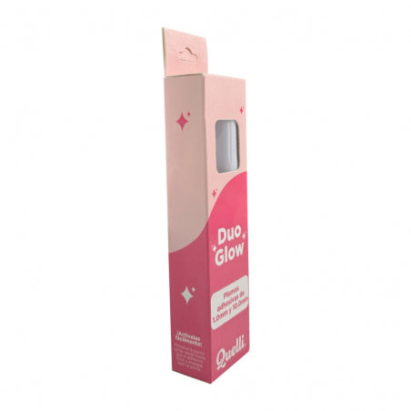 PAQUETE DE 2 PLUMAS ADHESIVAS 1MM Y 10MM DUO GLOW QUELLI