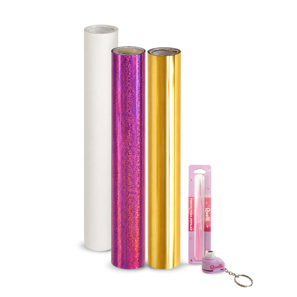 Quelli box foil para textil