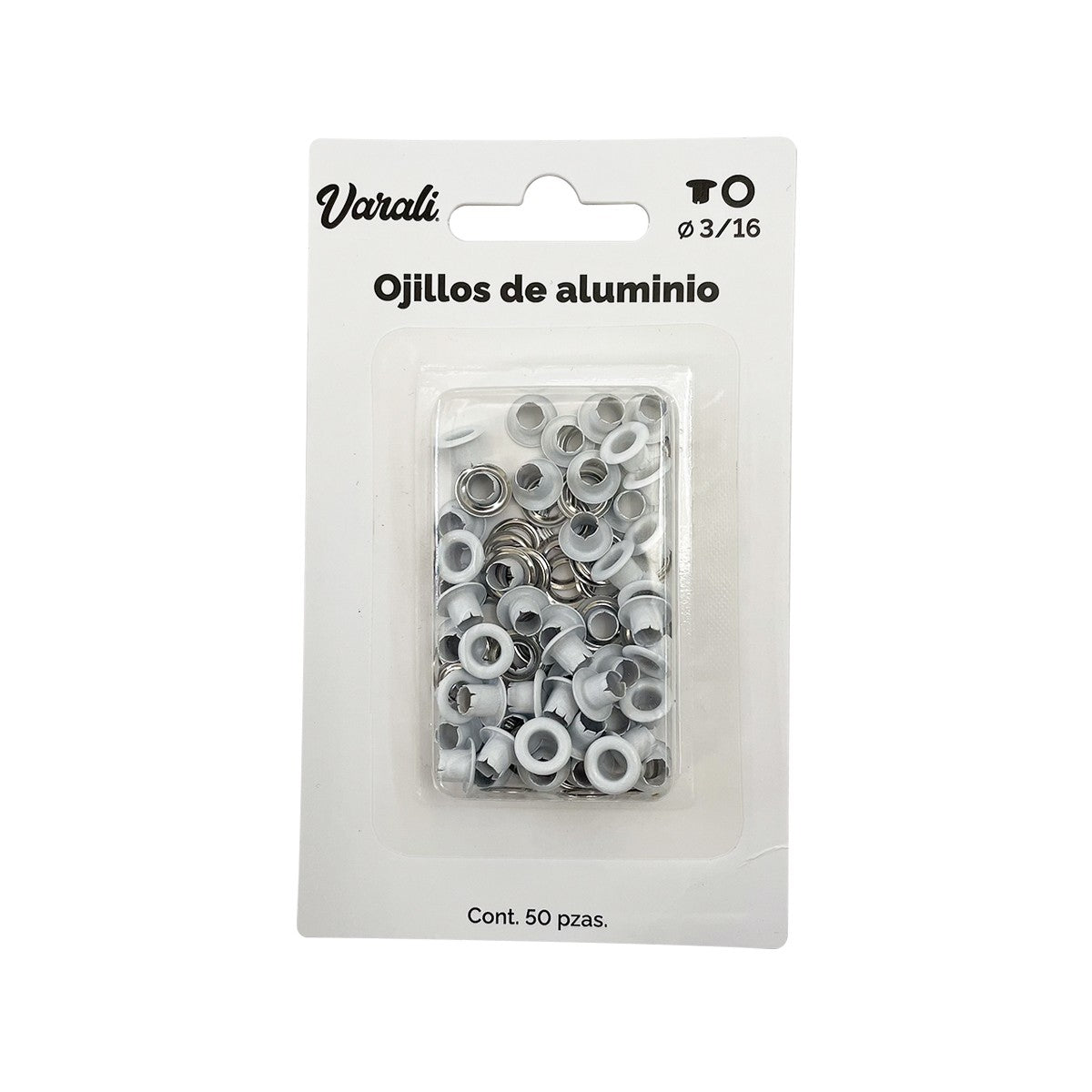Ojillos 3/16" 50 Pza Varali