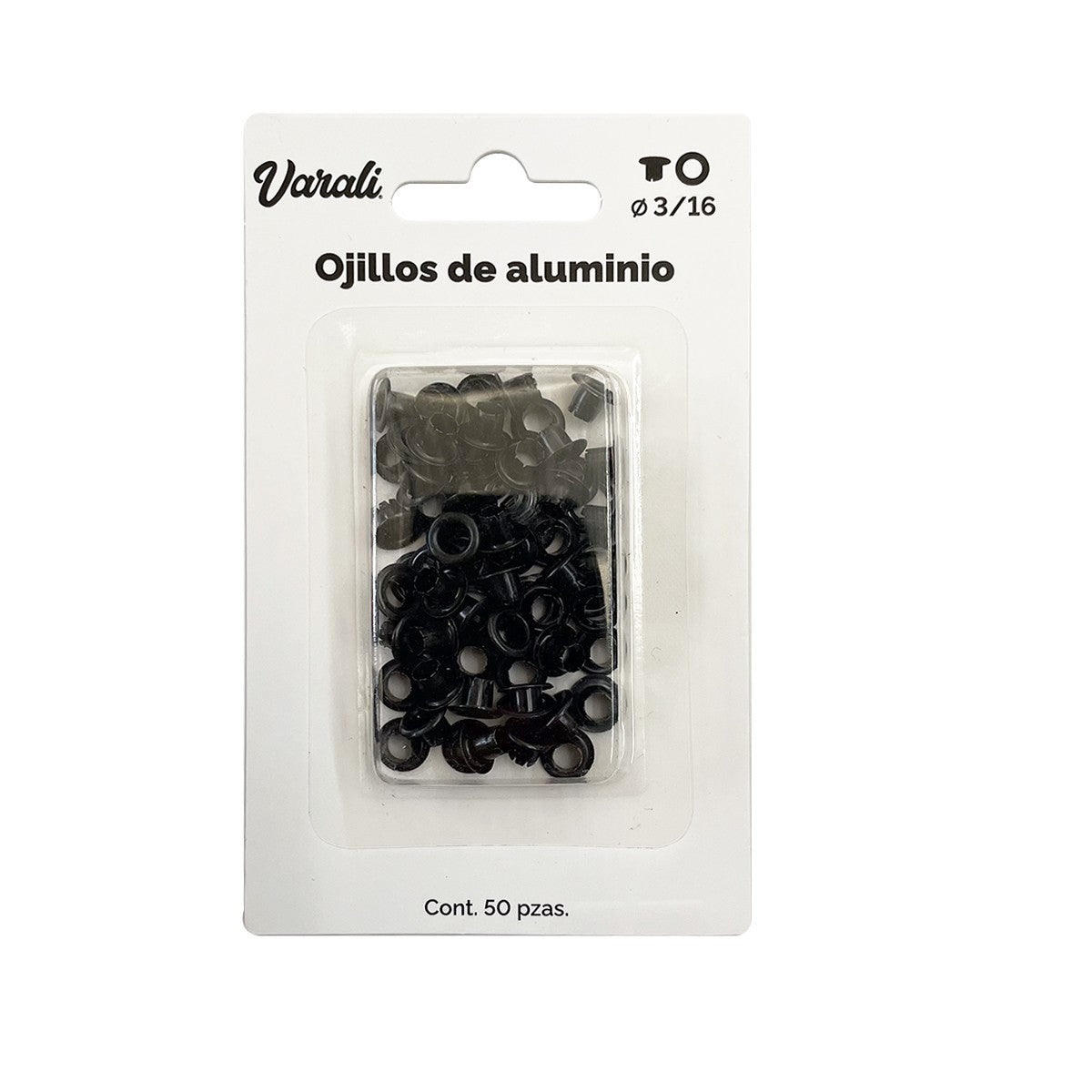 Ojillos 3/16" 50 Pza Varali