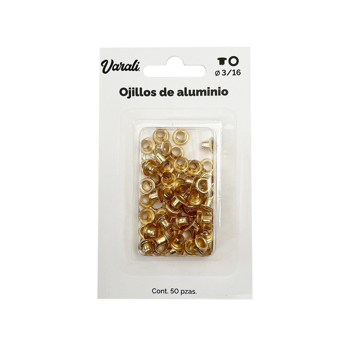Ojillos 3/16" 50 Pza Varali