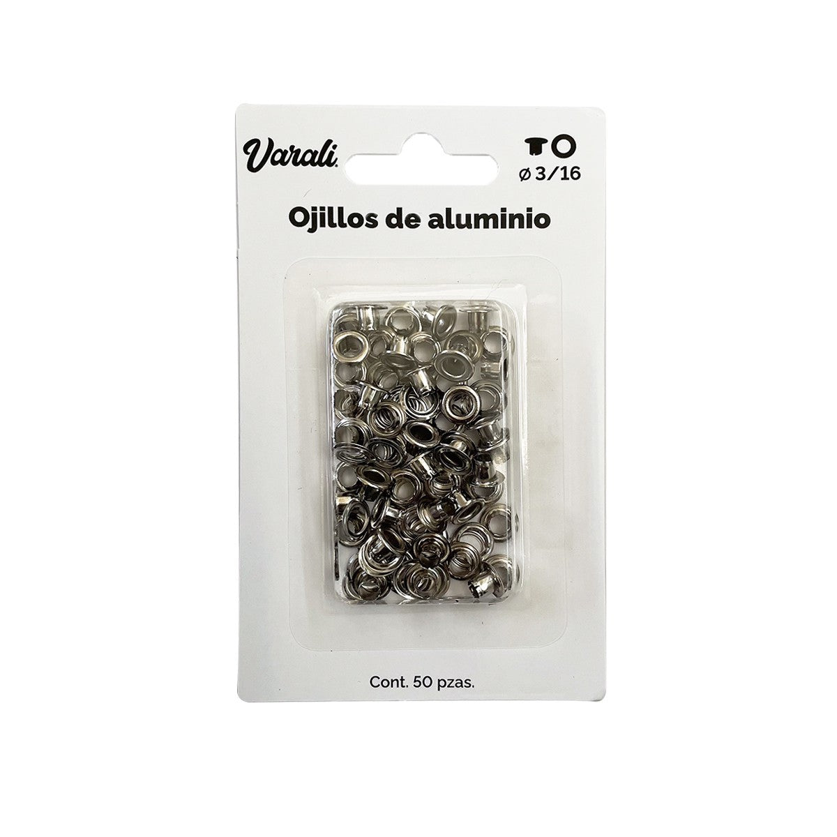 Ojillos 3/16" 50 Pza Varali