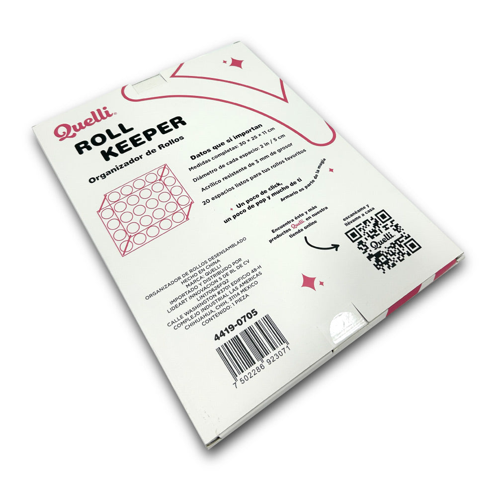 Organizador 20 Rollos Quelli