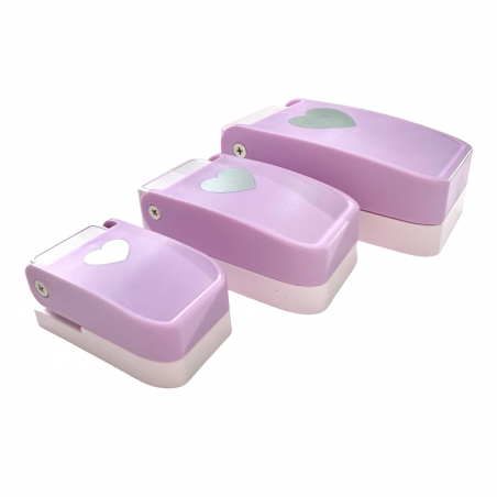 SET PERFORADORAS CORAZONES 3 PZAS QUELL