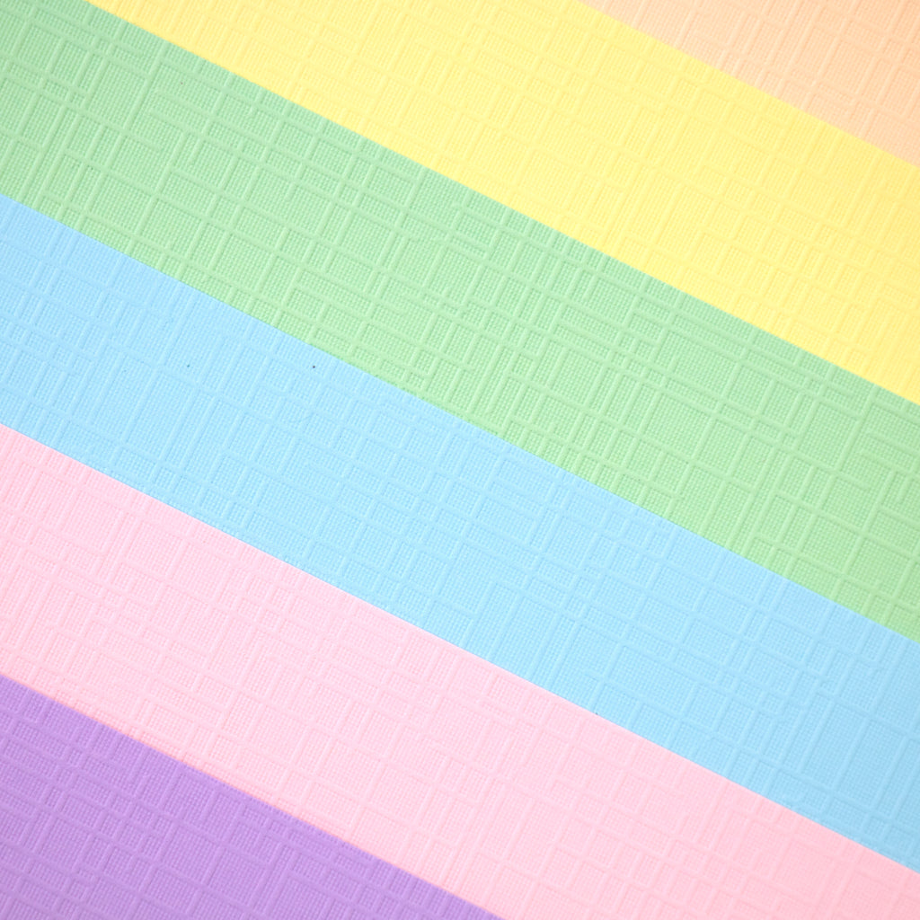Cartulinas Texturizadas Pastel 12x12" Quelli Paq 36pzs