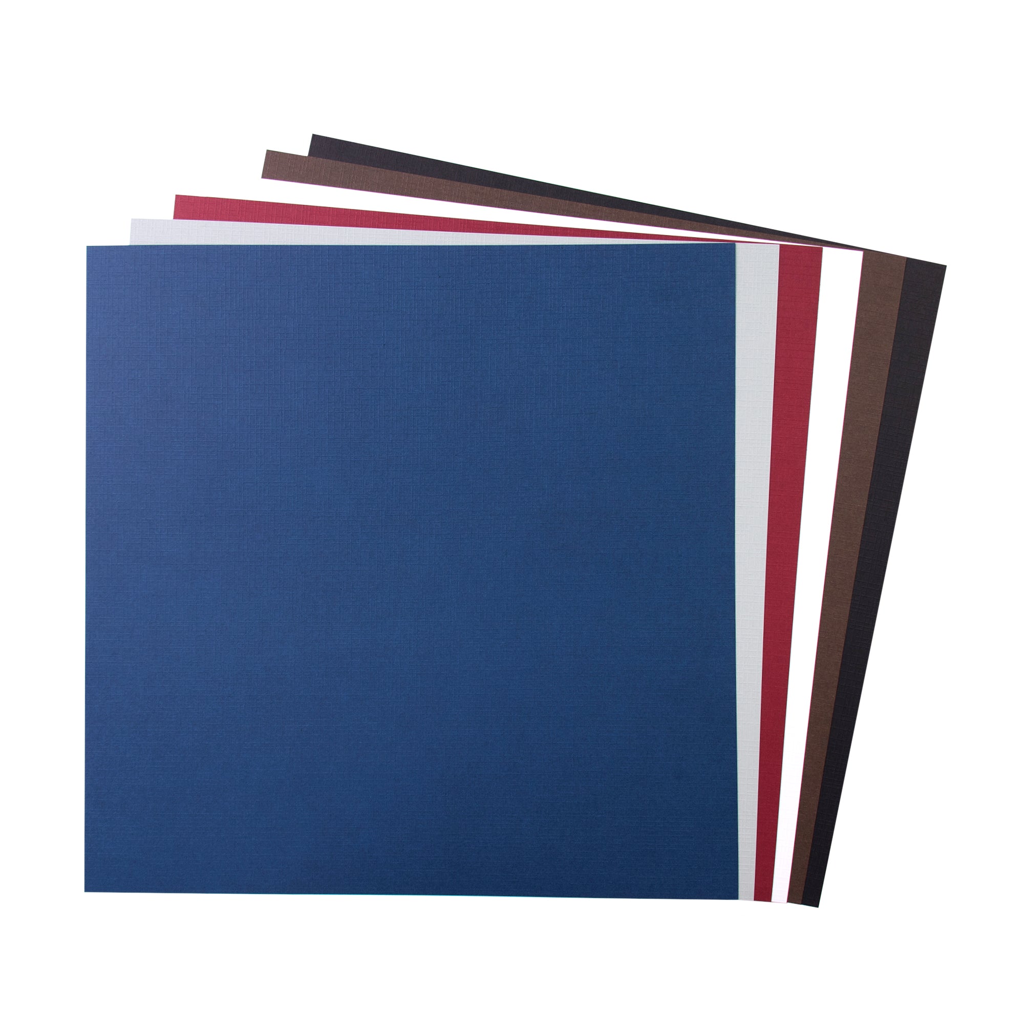 Cartulinas Texturizadas Básico 12x12" Quelli Paq 36pzs