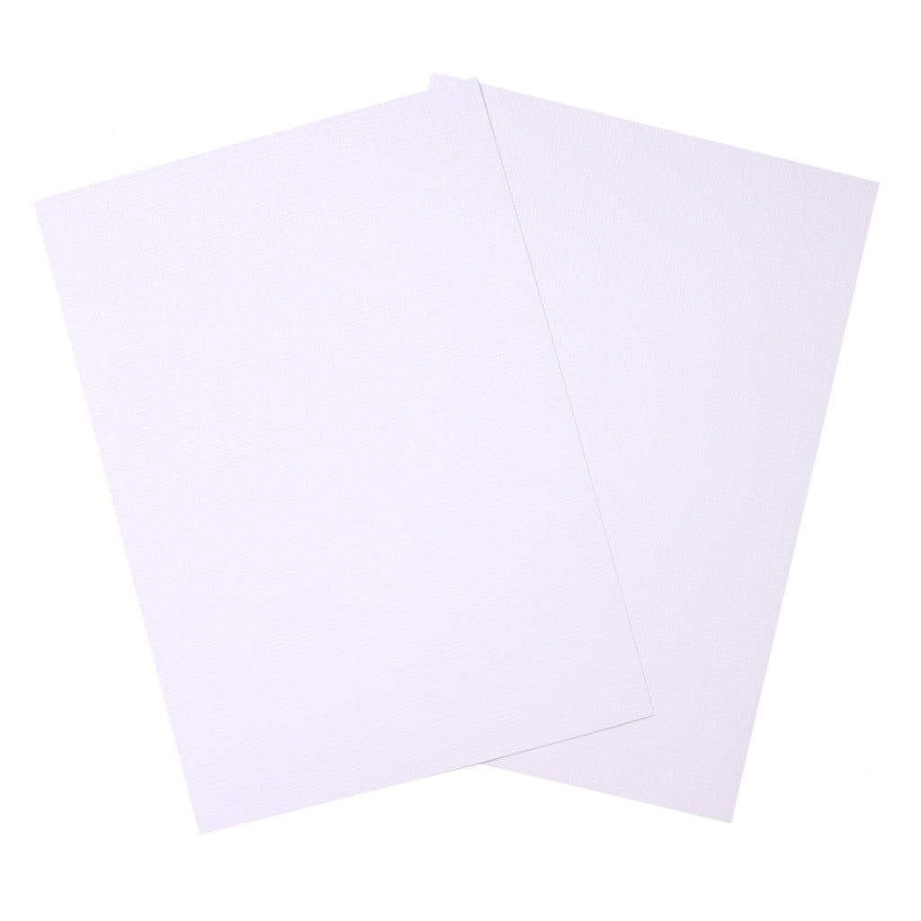 Cartulinas Texturizadas Blanca A4 Quelli Paquete 50 Pzs