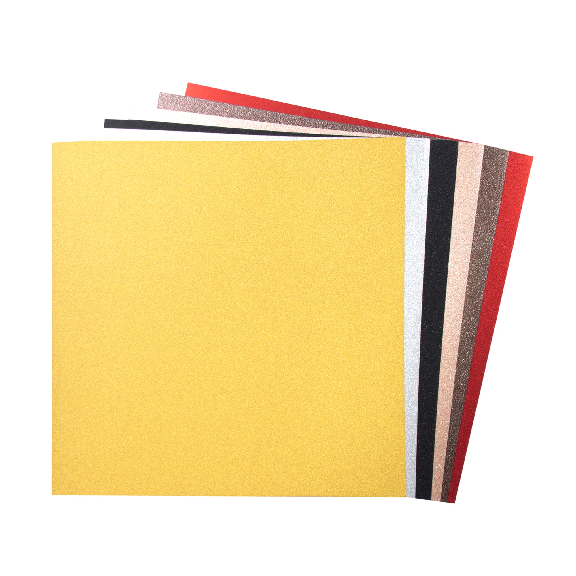 Cartulinas Luxe 12x12" Quelli Paq 36pz