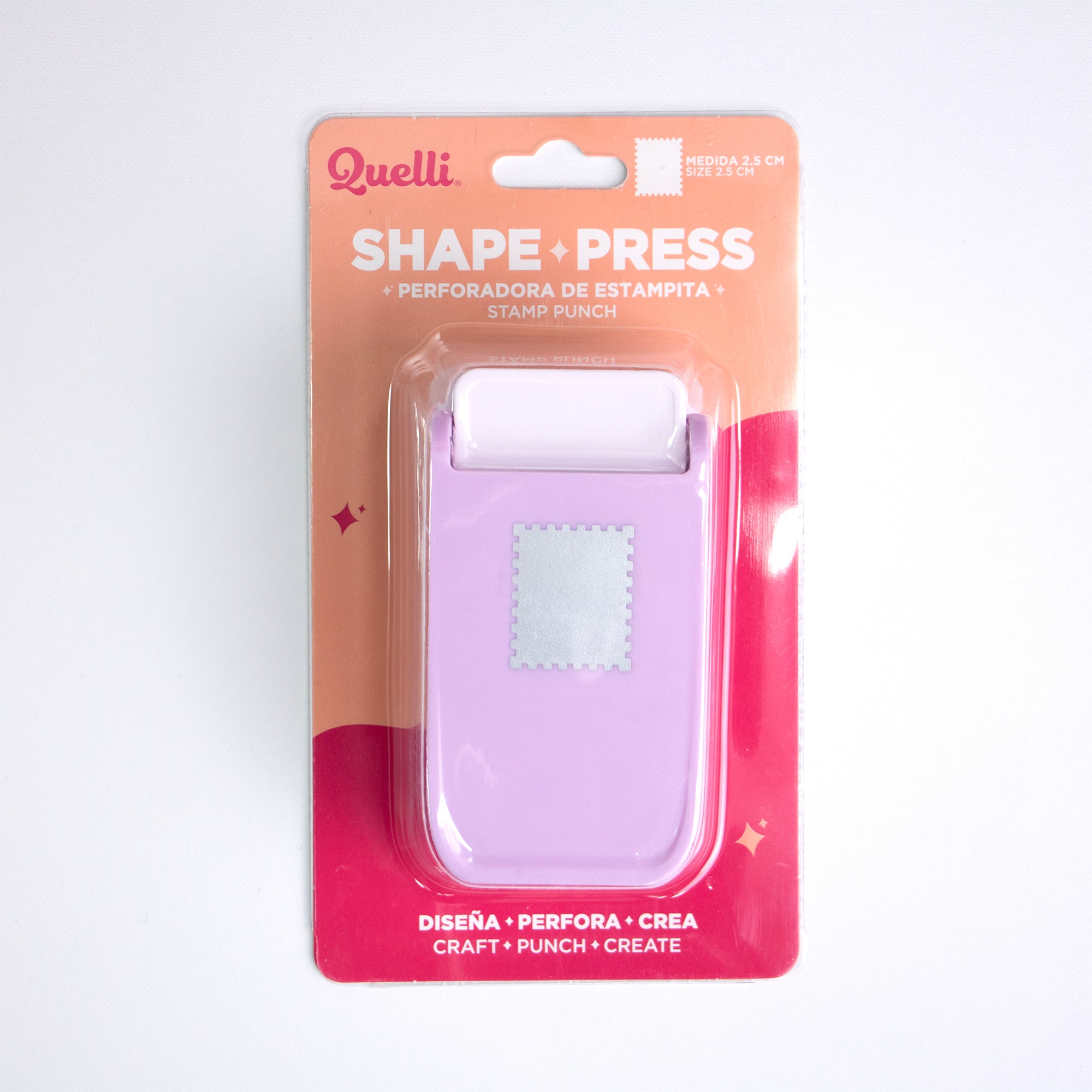 PERFORADORA PAPEL Y FOAMY ESTAMPITA 2.5 CM QUELLI