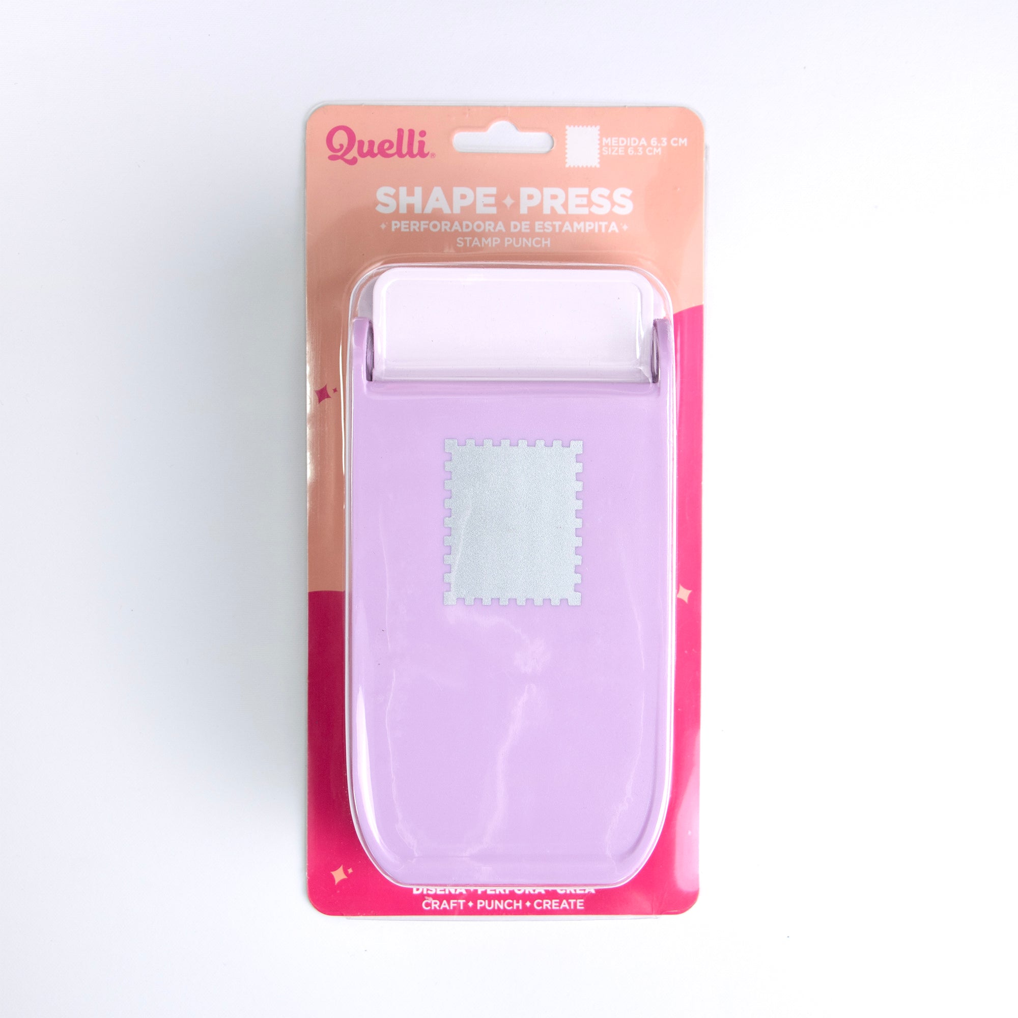 PERFORADORA PAPEL Y FOAMY ESTAMPITA 6.3 CM QUELLI