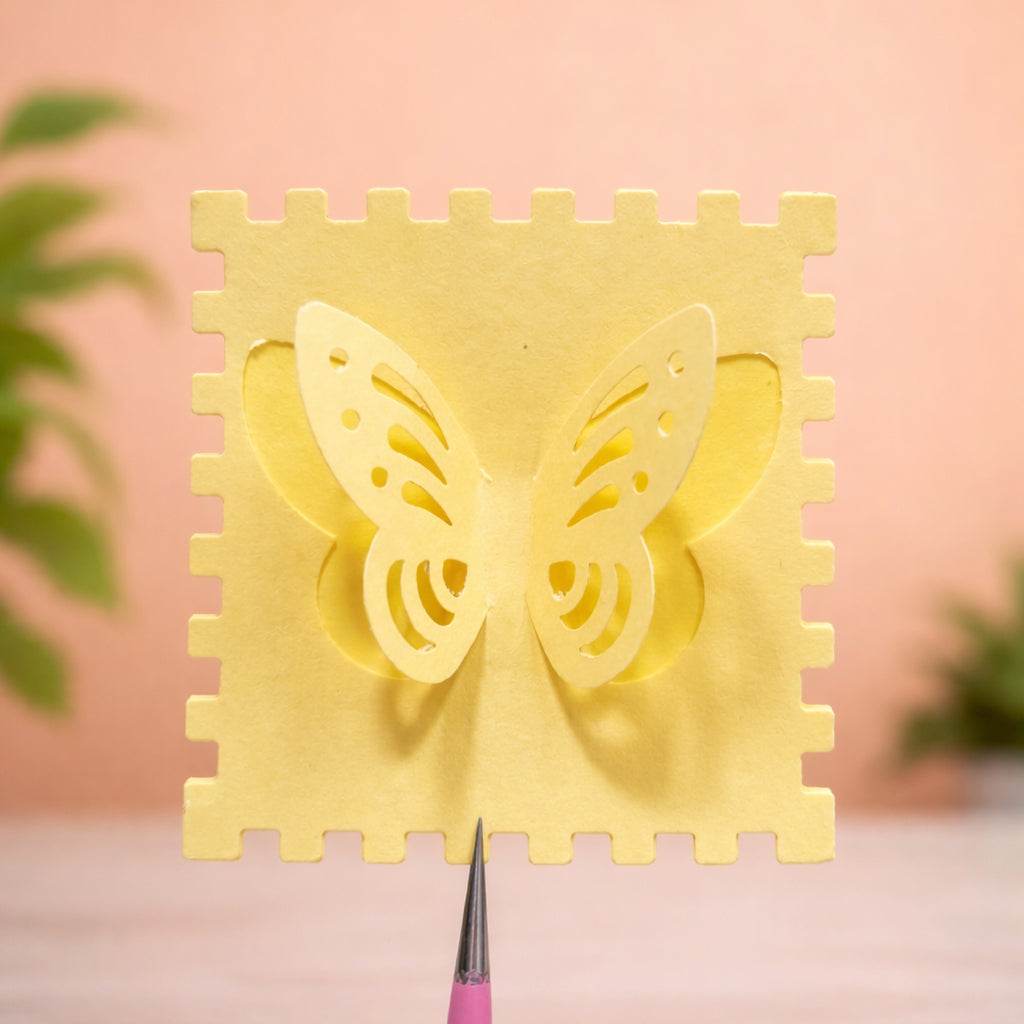 PERFORADORA MULTIDETALLE MARIPOSA 45X35 MM QUELLI