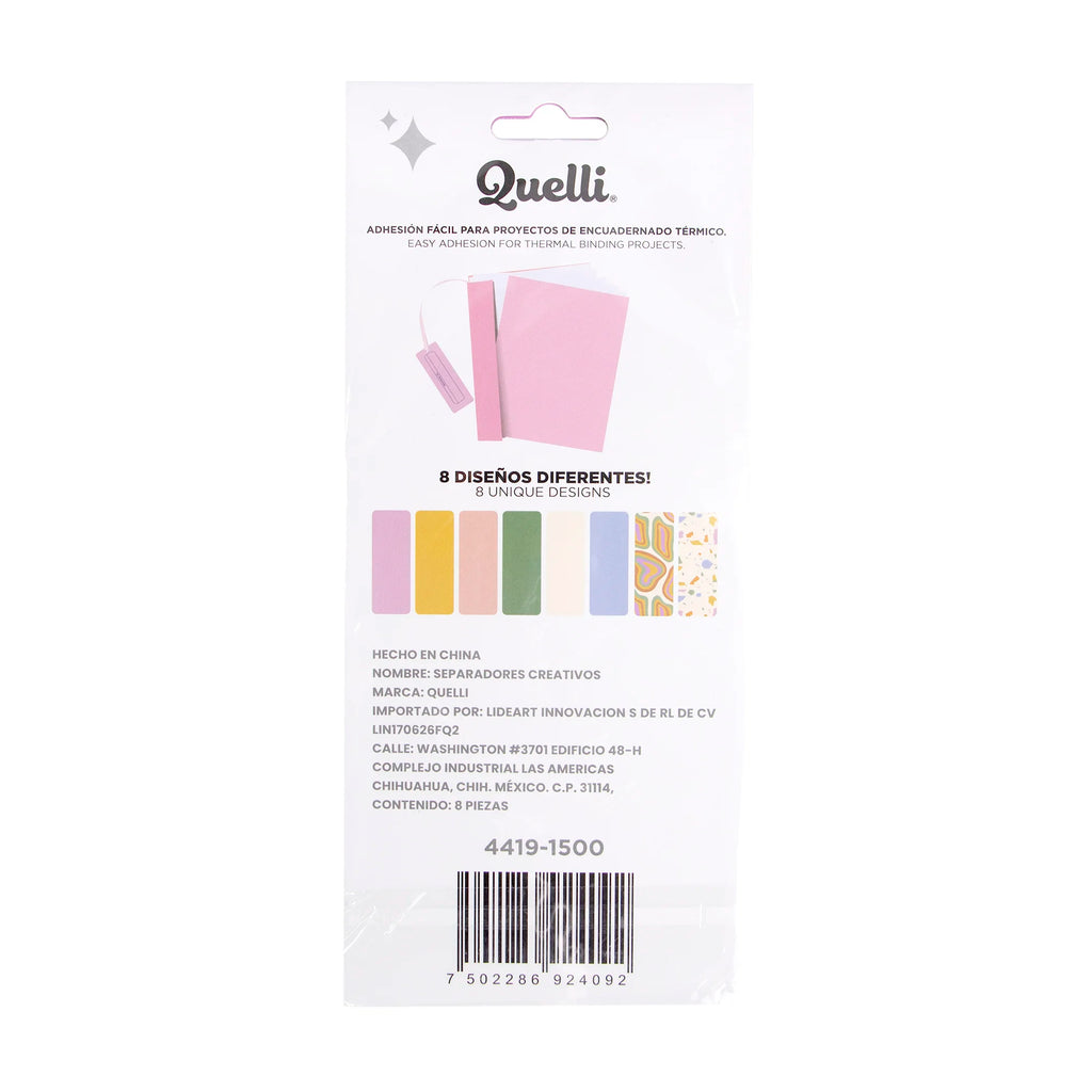 Separadores creative bookmarks 8 pz quelli