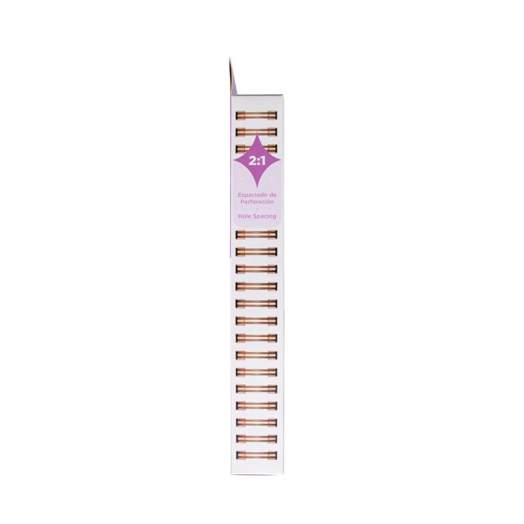 Arillos 5/8" rose gold 10 pz quelli