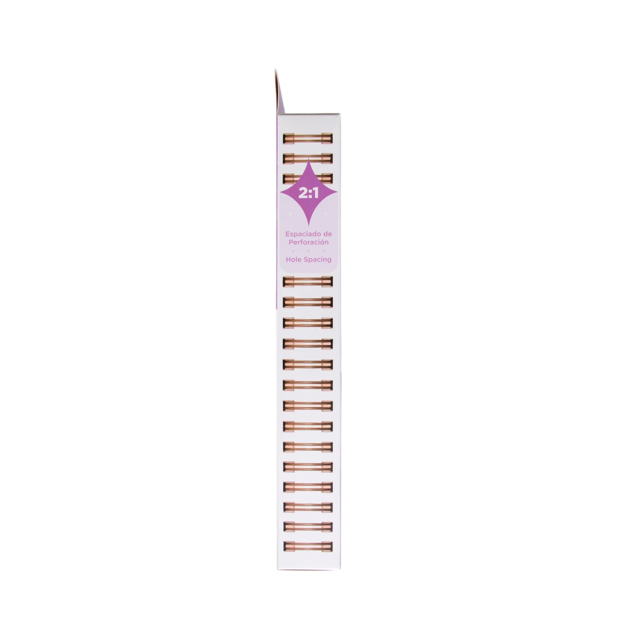 Arillos 5/8" rose gold 10 pz quelli