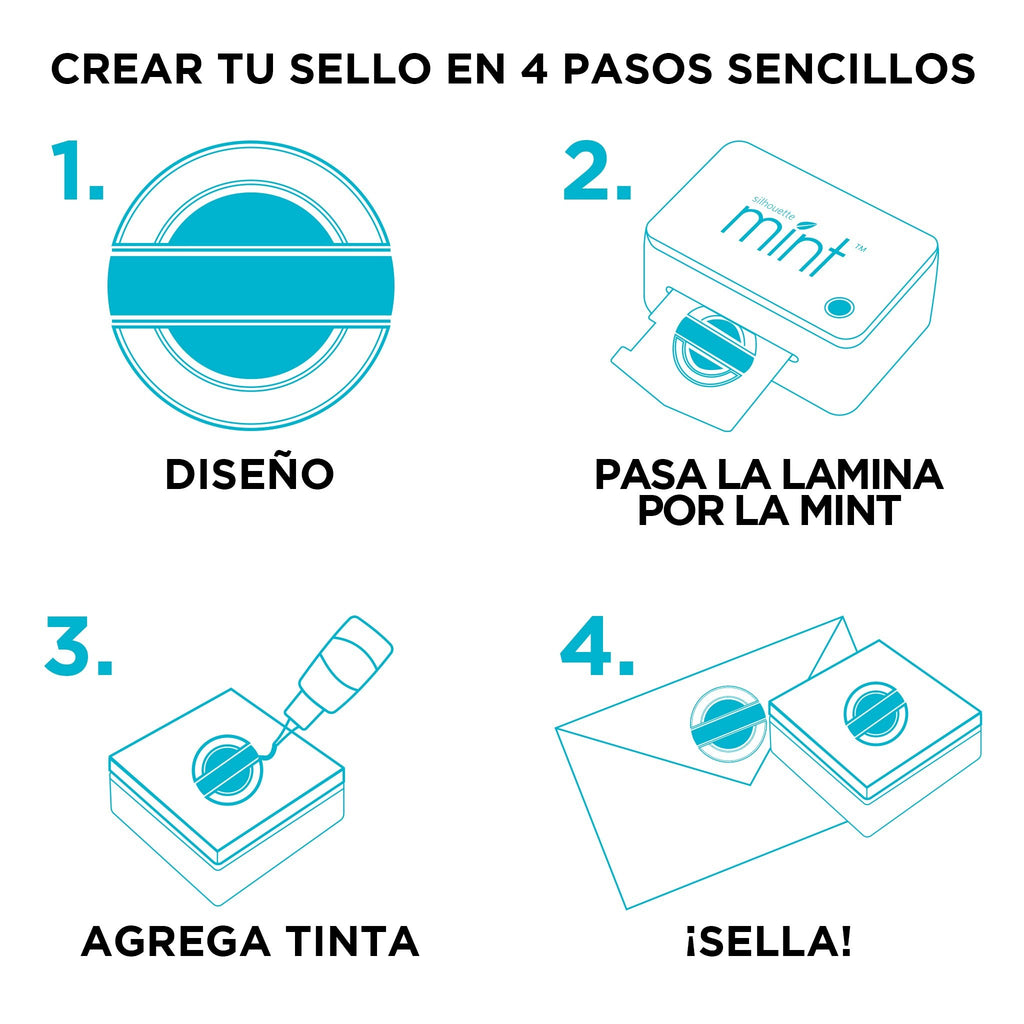 Máquina para Sellos Personalizables Silhouette Mint