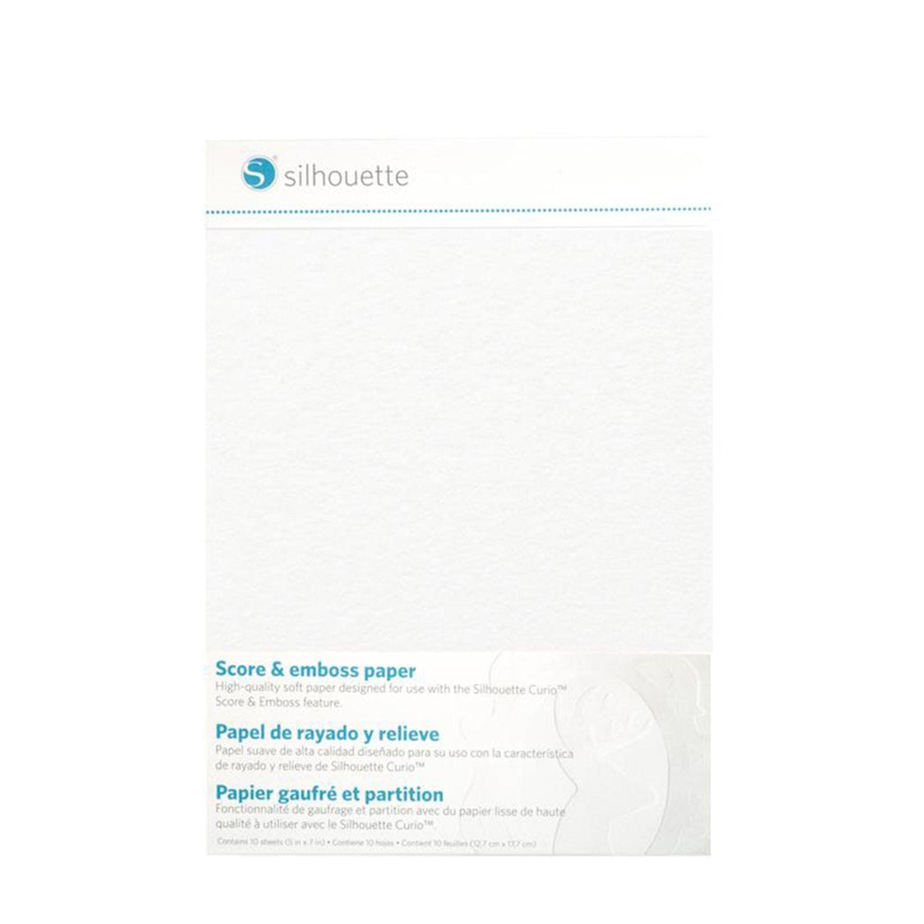 Papel para Relieve Silhouette 10 Hojas 5´´ x 7´´