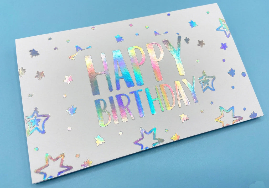 Papel Foil Luminos Holográficos  Tornasol Plata