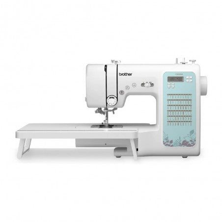 Maquina De Coser Electrónica 60 Puntadas Con Mesa Extendible Brother CS6000XL - Blanco
