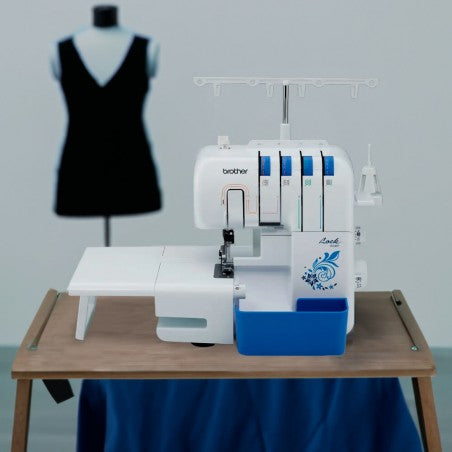 Maquina De Coser Mecanica Overlock Brother 3534DT - Blanco