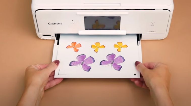 Cómo imprimir y cortar vinilo imprimible 